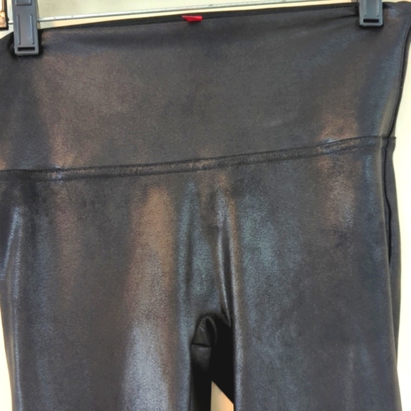 Spanx Black Faux Leather Leggings - Picture 11 of 16